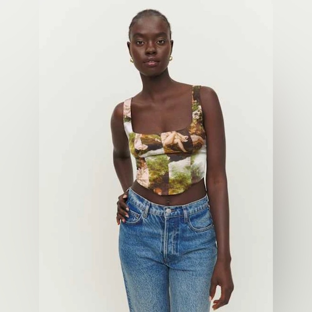 Reformation Multicolor Tank Top